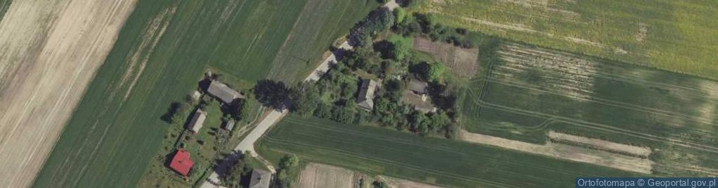 Zdjęcie satelitarne Hruszów ul.