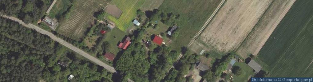 Zdjęcie satelitarne Hruszów ul.