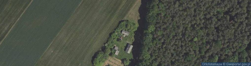 Zdjęcie satelitarne Hruszów ul.