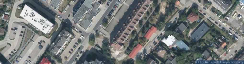 Zdjęcie satelitarne Hrubieszowska ul.