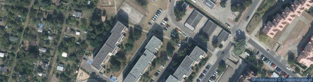 Zdjęcie satelitarne Hrubieszowska ul.