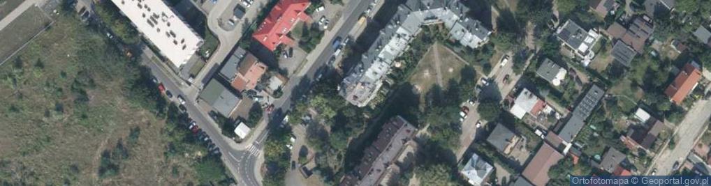 Zdjęcie satelitarne Hrubieszowska ul.