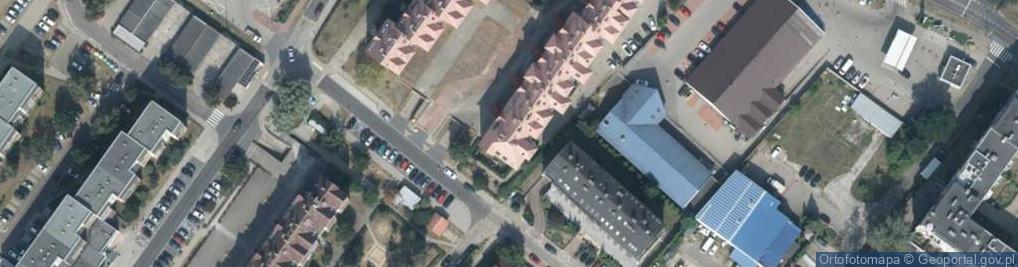 Zdjęcie satelitarne Hrubieszowska ul.