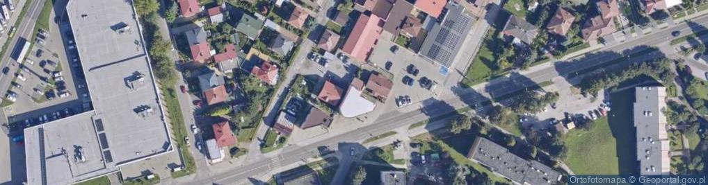 Zdjęcie satelitarne Hrubieszowska ul.