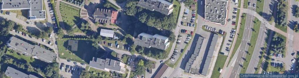 Zdjęcie satelitarne Hrubieszowska ul.