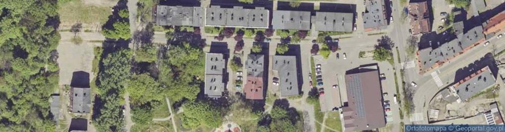 Zdjęcie satelitarne Huty Julia ul.