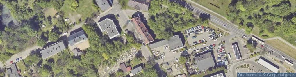 Zdjęcie satelitarne Hutnicza ul.