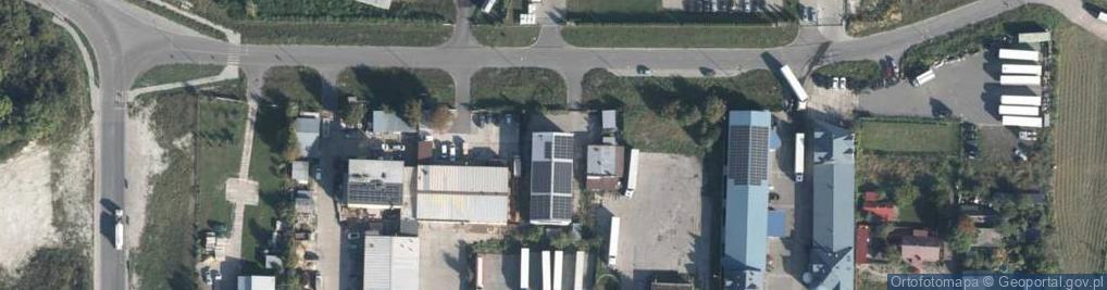 Zdjęcie satelitarne Hutnicza ul.