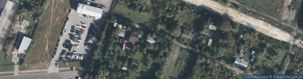 Zdjęcie satelitarne Hutnicza ul.