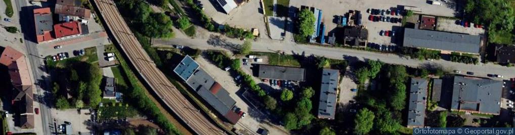 Zdjęcie satelitarne Hutnicza ul.