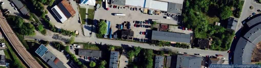 Zdjęcie satelitarne Hutnicza ul.