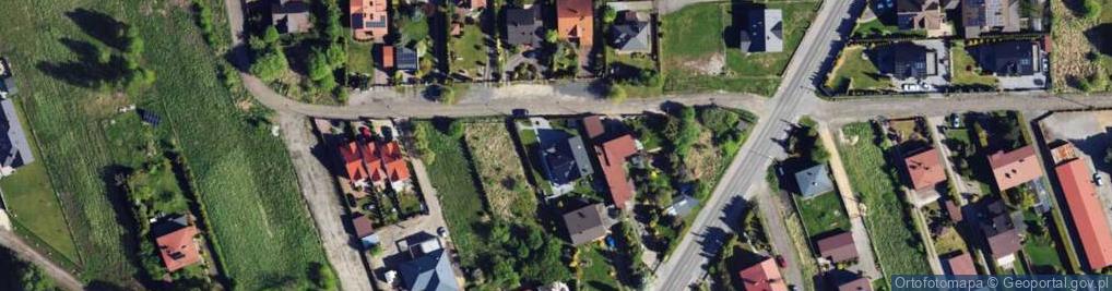 Zdjęcie satelitarne Huculska ul.