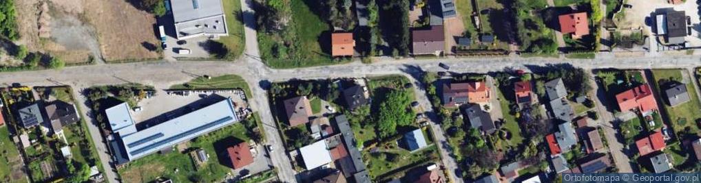 Zdjęcie satelitarne Huculska ul.