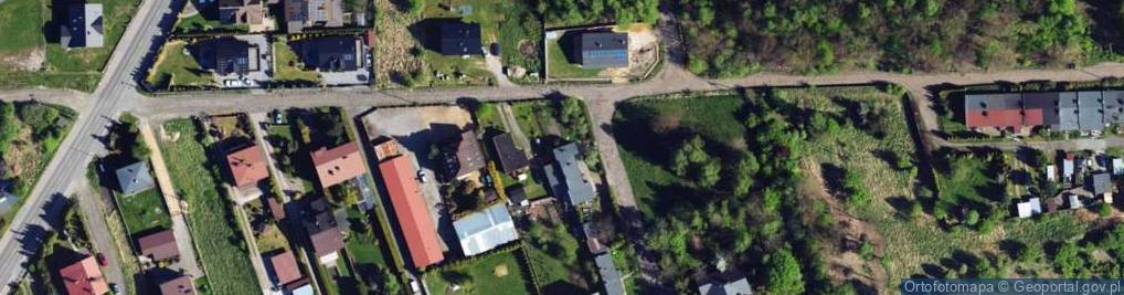 Zdjęcie satelitarne Huculska ul.