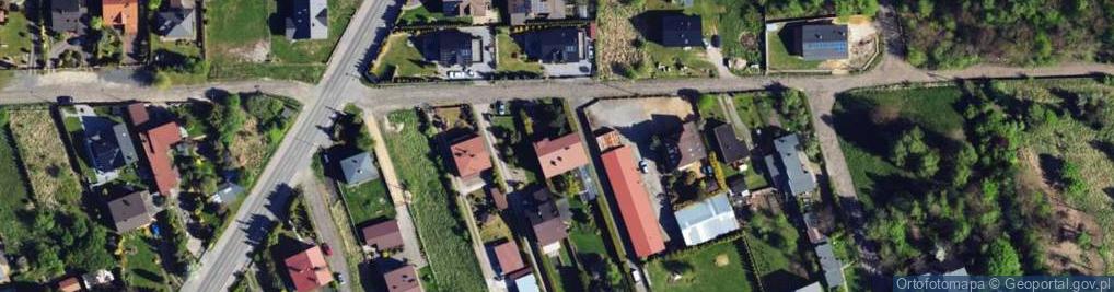 Zdjęcie satelitarne Huculska ul.