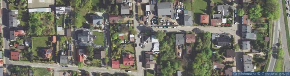 Zdjęcie satelitarne Hutnika ul.