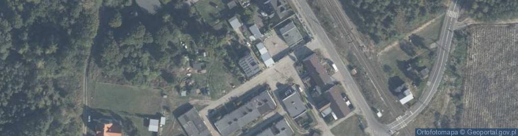 Zdjęcie satelitarne Hutnicza ul.