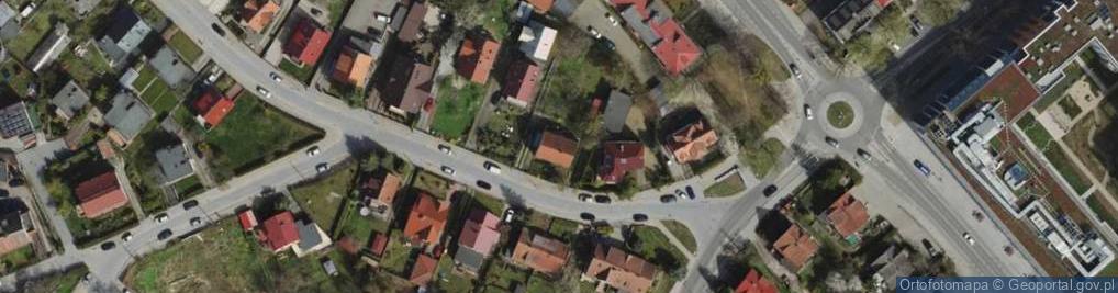 Zdjęcie satelitarne Hubala Henryka, mjr. ul.