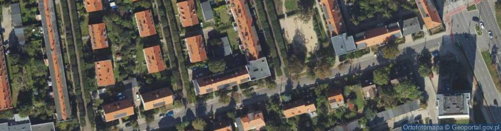 Zdjęcie satelitarne Husa Jana ul.