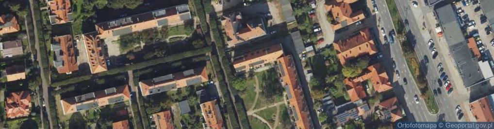Zdjęcie satelitarne Husa Jana ul.