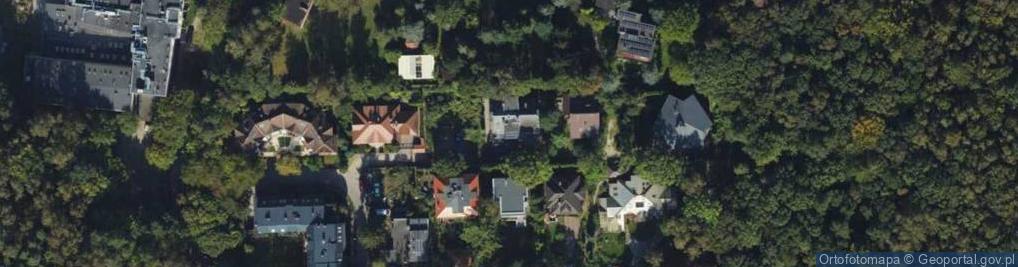 Zdjęcie satelitarne Huzarska ul.
