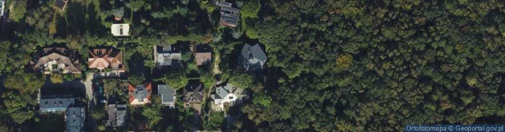 Zdjęcie satelitarne Huzarska ul.