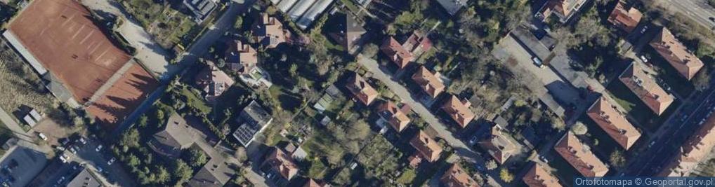 Zdjęcie satelitarne Husarska ul.