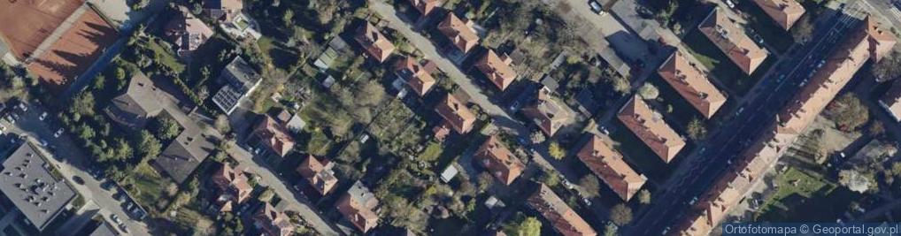 Zdjęcie satelitarne Husarska ul.