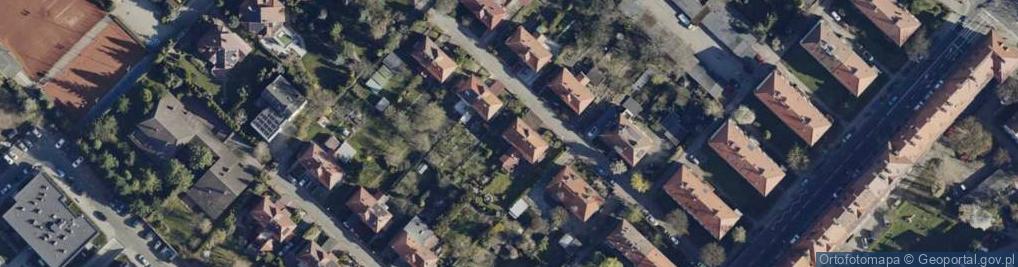 Zdjęcie satelitarne Husarska ul.