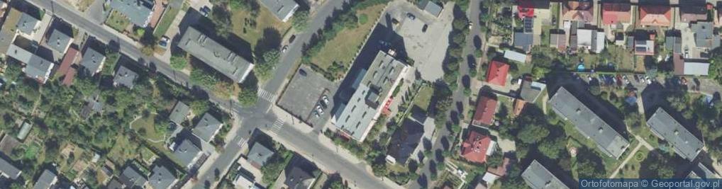 Zdjęcie satelitarne Hutnika ul.