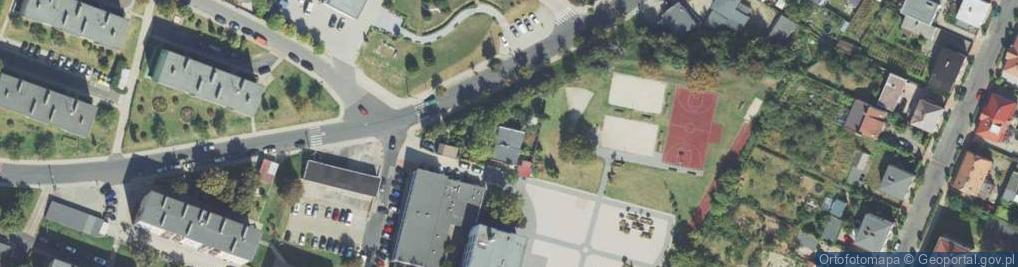 Zdjęcie satelitarne Hutnika ul.