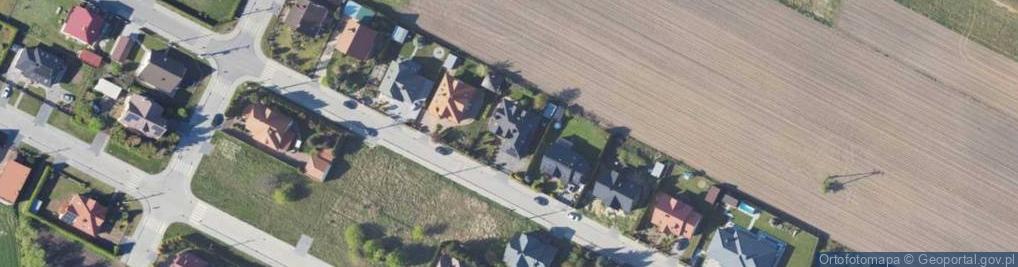 Zdjęcie satelitarne Hubalczyków ul.