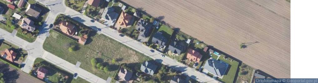 Zdjęcie satelitarne Hubalczyków ul.