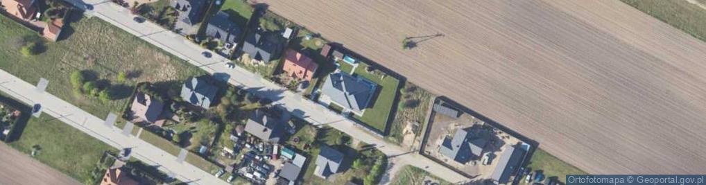 Zdjęcie satelitarne Hubalczyków ul.
