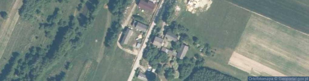 Zdjęcie satelitarne Hucisko ul.
