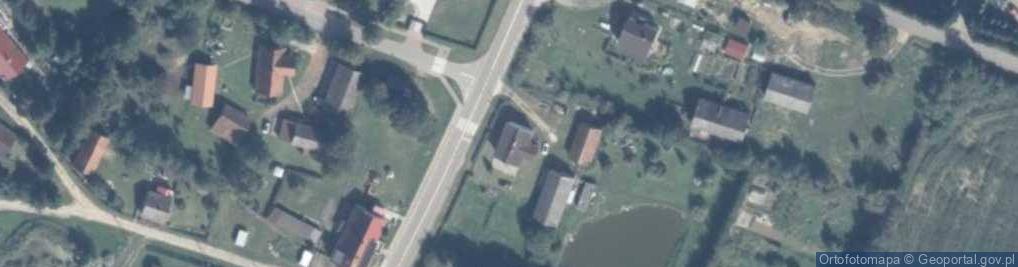 Zdjęcie satelitarne Huta Żuławska ul.