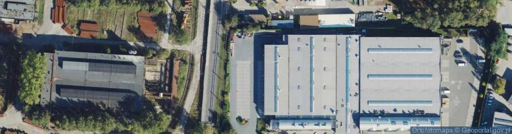 Zdjęcie satelitarne Hutnicza ul.