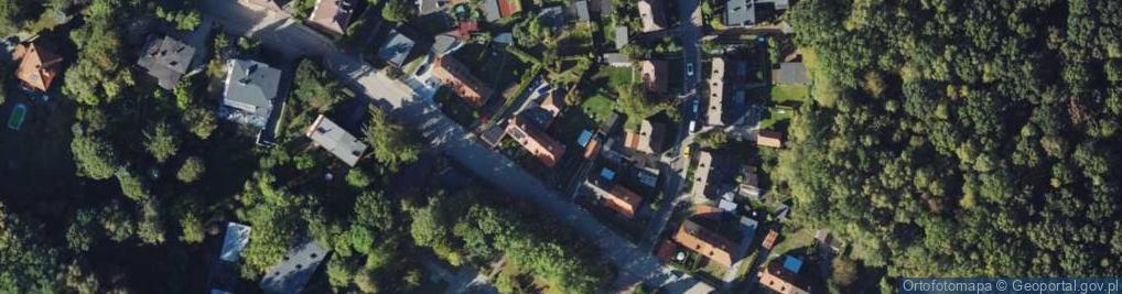 Zdjęcie satelitarne Huberta ul.