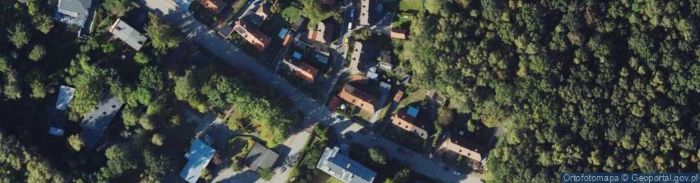 Zdjęcie satelitarne Huberta ul.