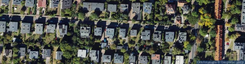 Zdjęcie satelitarne Huculska ul.