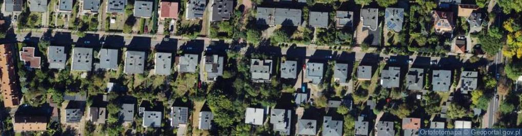 Zdjęcie satelitarne Huculska ul.