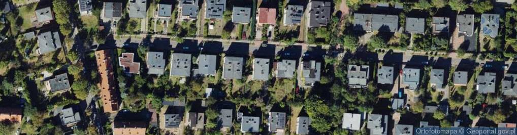 Zdjęcie satelitarne Huculska ul.