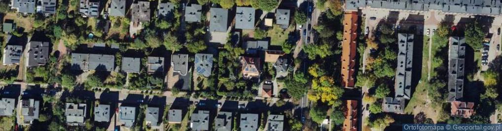 Zdjęcie satelitarne Huculska ul.