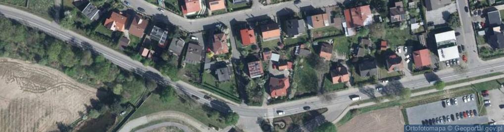 Zdjęcie satelitarne Husarska ul.