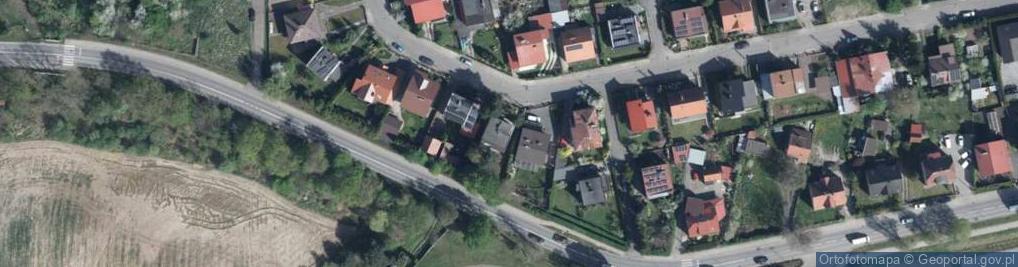 Zdjęcie satelitarne Husarska ul.