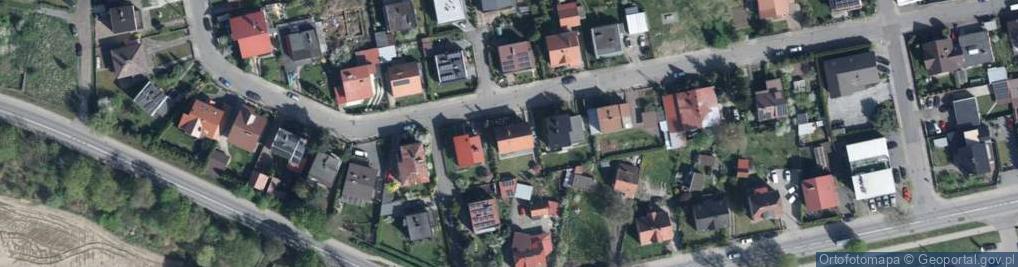 Zdjęcie satelitarne Husarska ul.