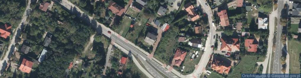 Zdjęcie satelitarne Husarska ul.