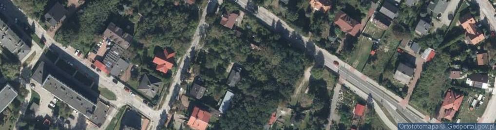 Zdjęcie satelitarne Husarska ul.
