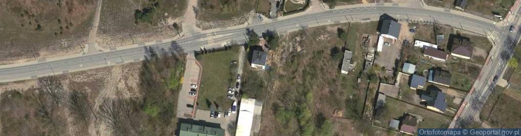 Zdjęcie satelitarne Hubala Henryka, mjr. ul.