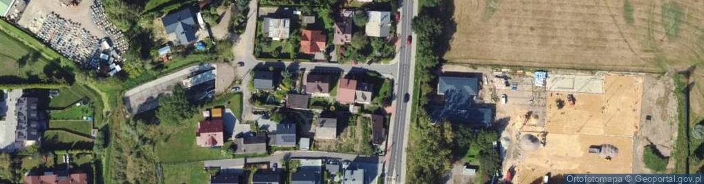 Zdjęcie satelitarne Hutnika Michała ul.